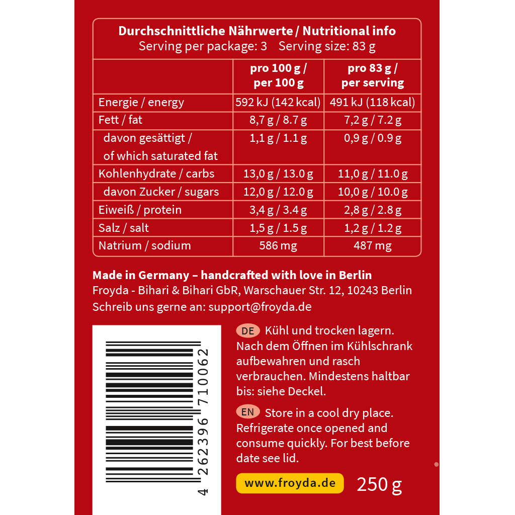 Bio Magical Marinara Sauce