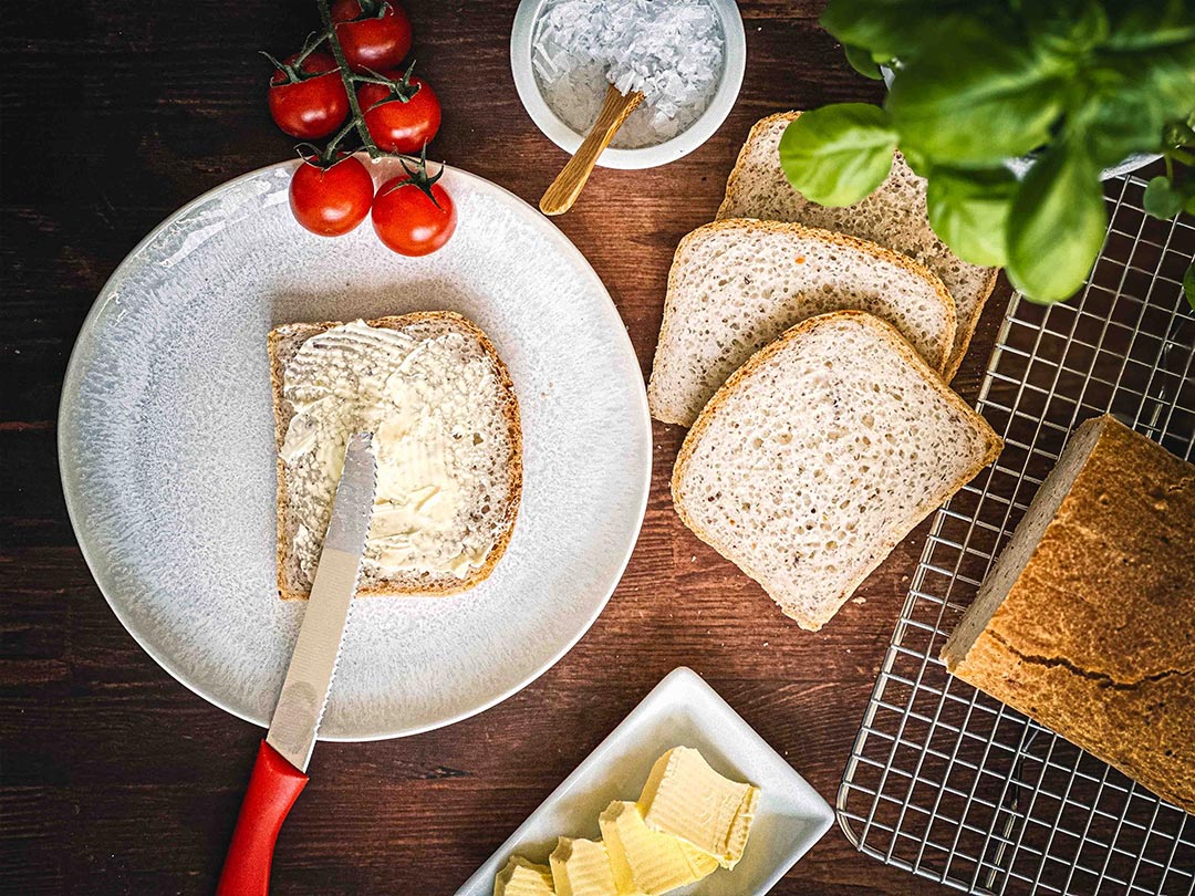 Glutenfree, low FODMAP Bread