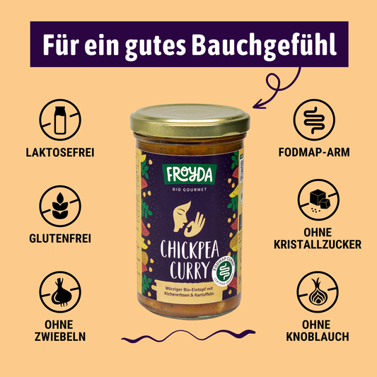 Bio Kichererbsen Curry Eintopf