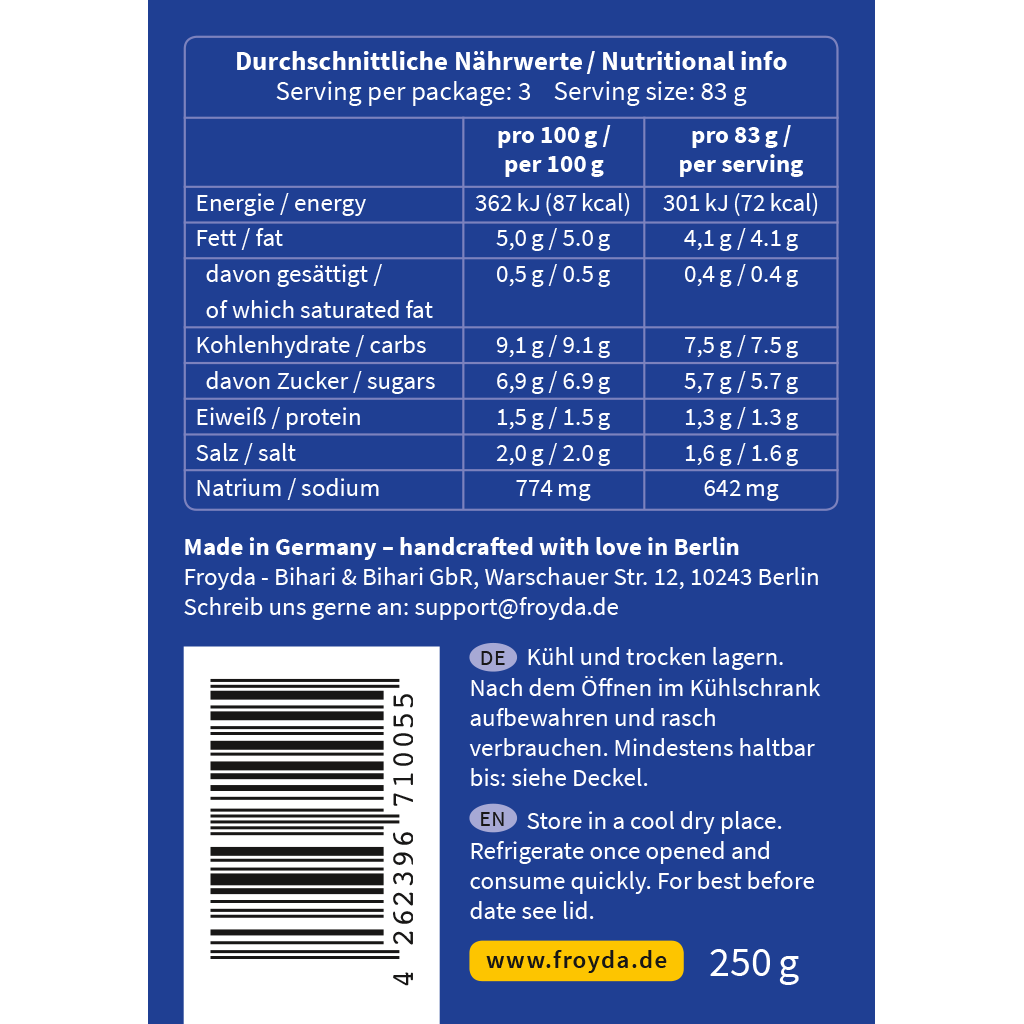 Bio Saucen-Probierbox