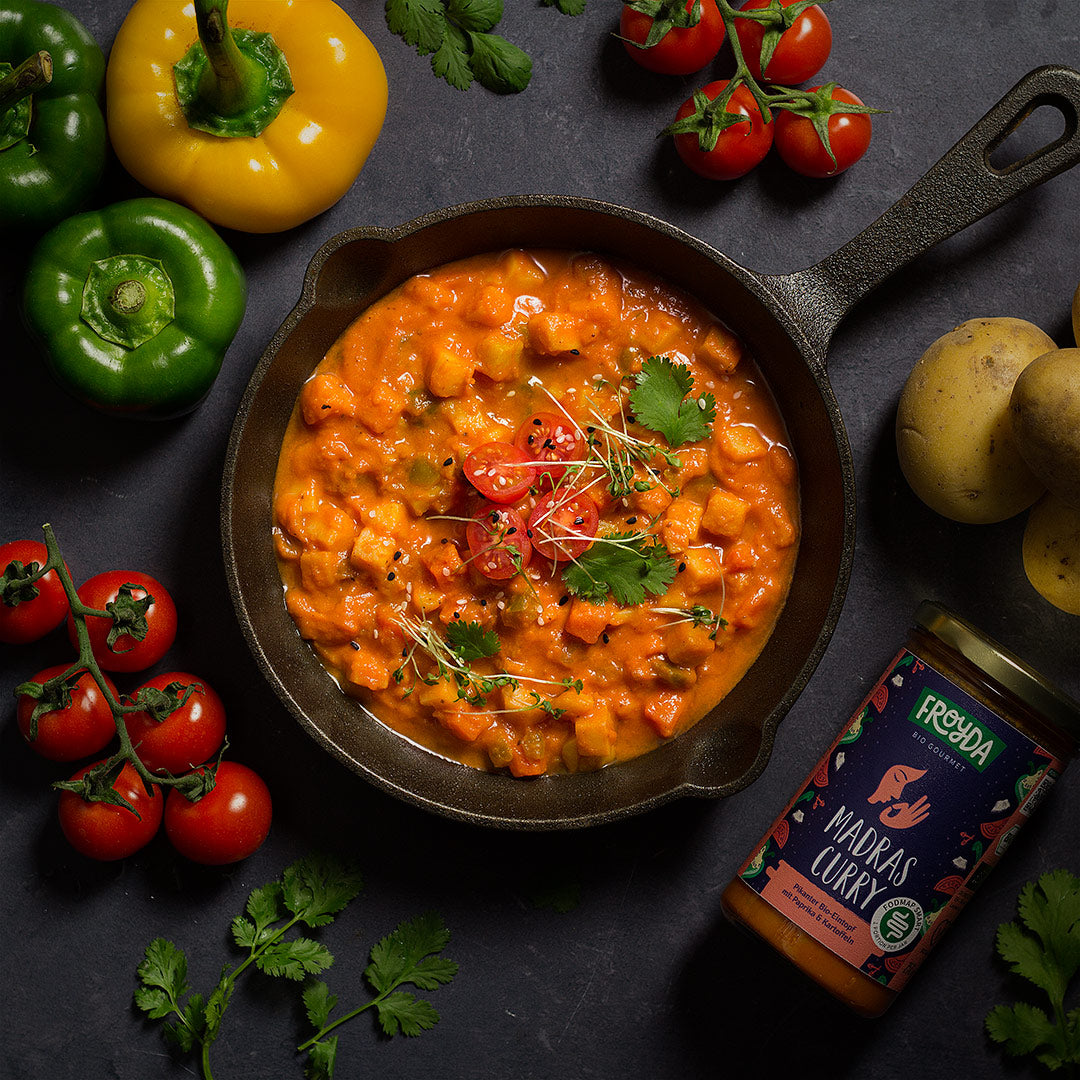 Bio Madras Curry Eintopf