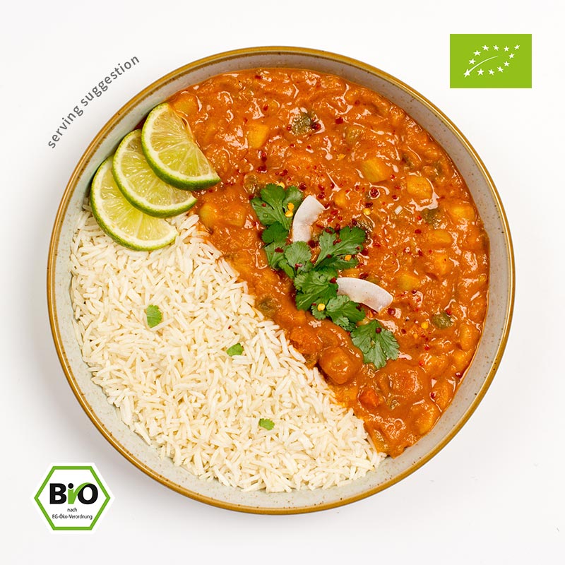 Bio Madras Curry Eintopf
