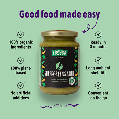 Bio Supergreens Suppe