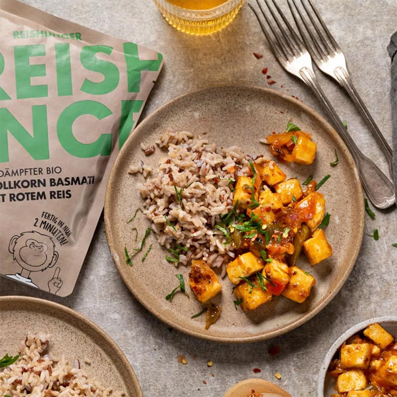 Organic Wholegrain Rice with Red Rice